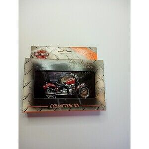 *VINTAGE* 1999 Harley Davidson‎ Limited Edition Collector Tin With 2 Card Decks